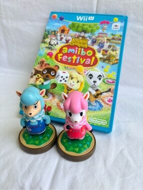 Nintendo Animal Crossing Amiibo Festival WiiU game